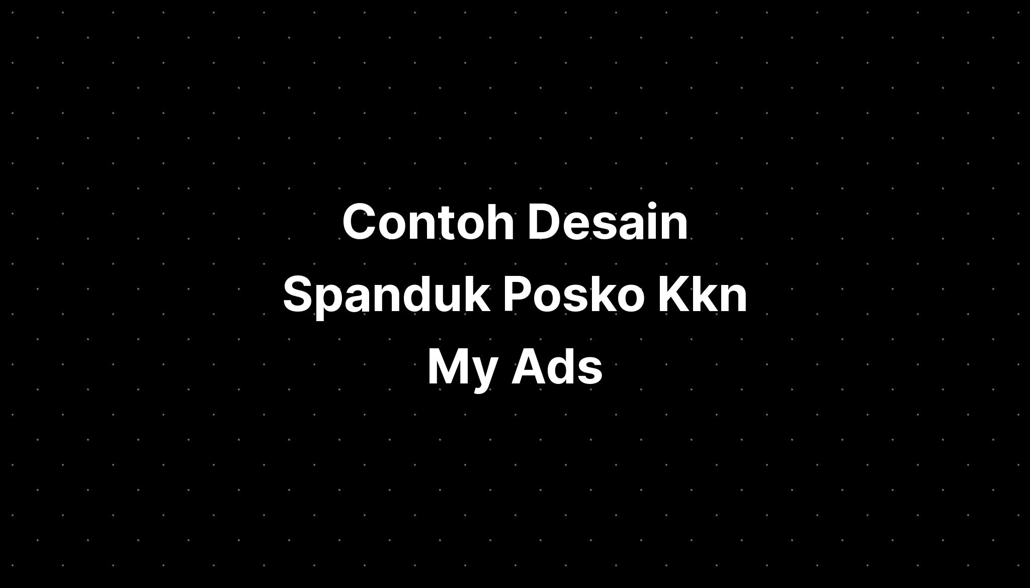 Contoh Spanduk Acara Silaturahmi My Ads 4851